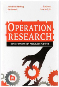 Image of Operation Research Reknik Pengambilan Keputusan Optimal