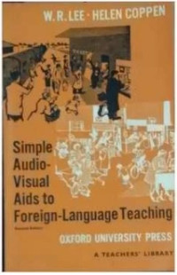 Image of Simple Audio Visual Aids To Foreign-Languange Teaching