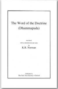 Image of The word of the doctrine (dhammapada)