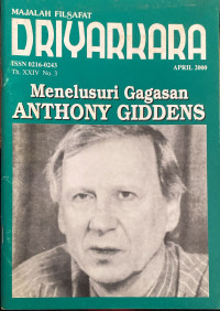 Image of Menelusuri Gagasan Anthony Giddens