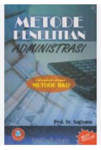 Image of Metode penelitian administrasi dilengkapi dengan metode r&d