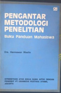 Image of Pengantar Metodologi Penelitian Buku Panduan Mahasiswa