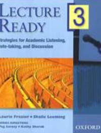Image of Lectura Ready 3 Strategies For cademic Listening Note-taking, and Discussion
