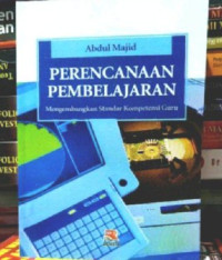 Image of Perencanaan Pembelajaran : mengembangakan Standar Kompetensi Guru