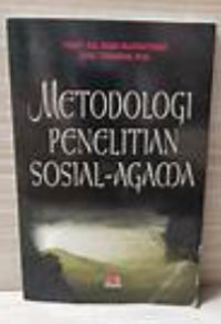 Image of Metodologi Penelitian Sosial Agama