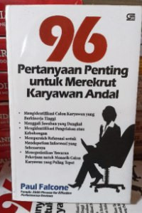 Image of 96 Pertanyaan Penting Untuk Merekrut Karyawan Andal