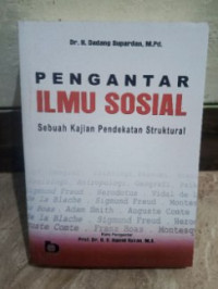 Image of Pengantar Ilmu Sosial Sebuah Kajian Pendekatan Struktural