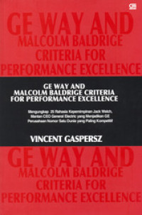 Image of Ge Way And Malcolm Baldrige Criteria For Performance Excellence
